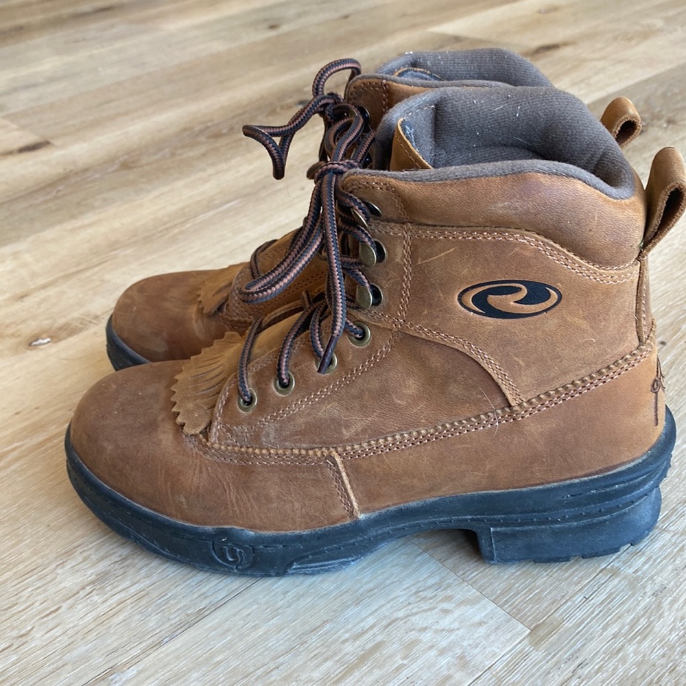 Kiltie Hiking/riding boots. Roper style